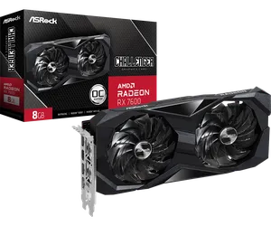 ASRock AMD Radeon RX 7600 Challenger 8GB OC
